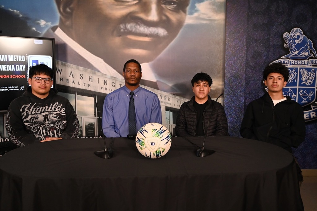 Huffman Vikings at Birmingham Metro Soccer Media Days
