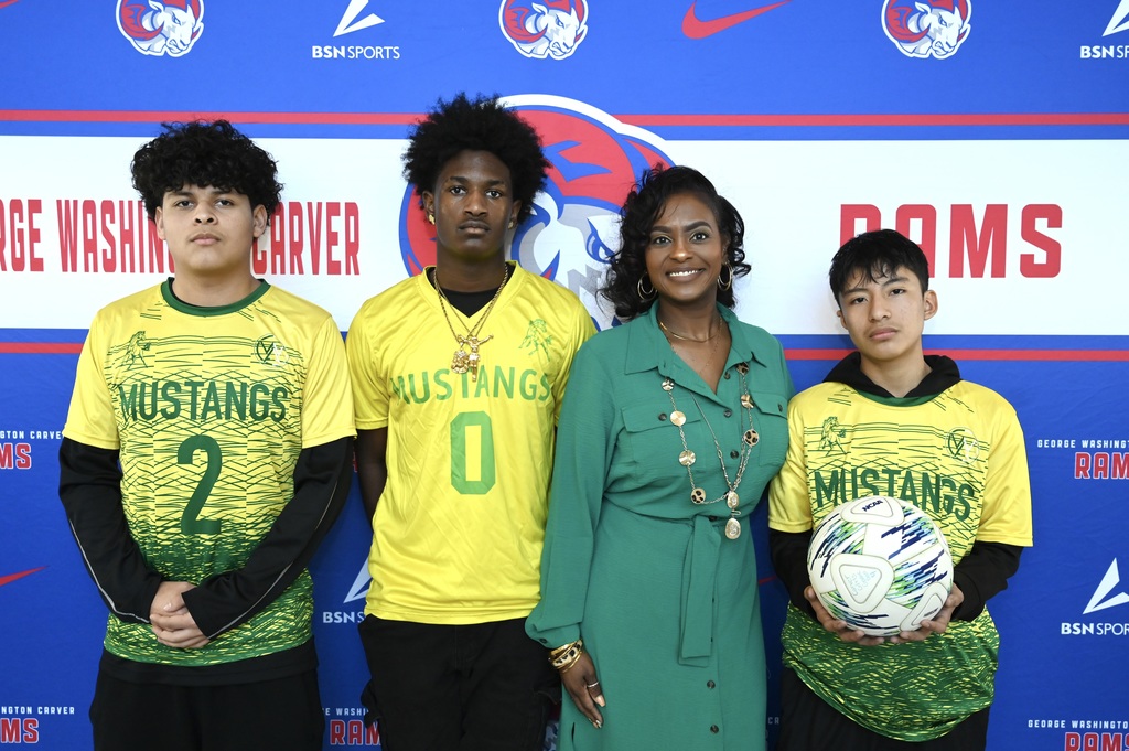 Jackson-Olin Mustangs at Birmingham Metro Soccer Media Days