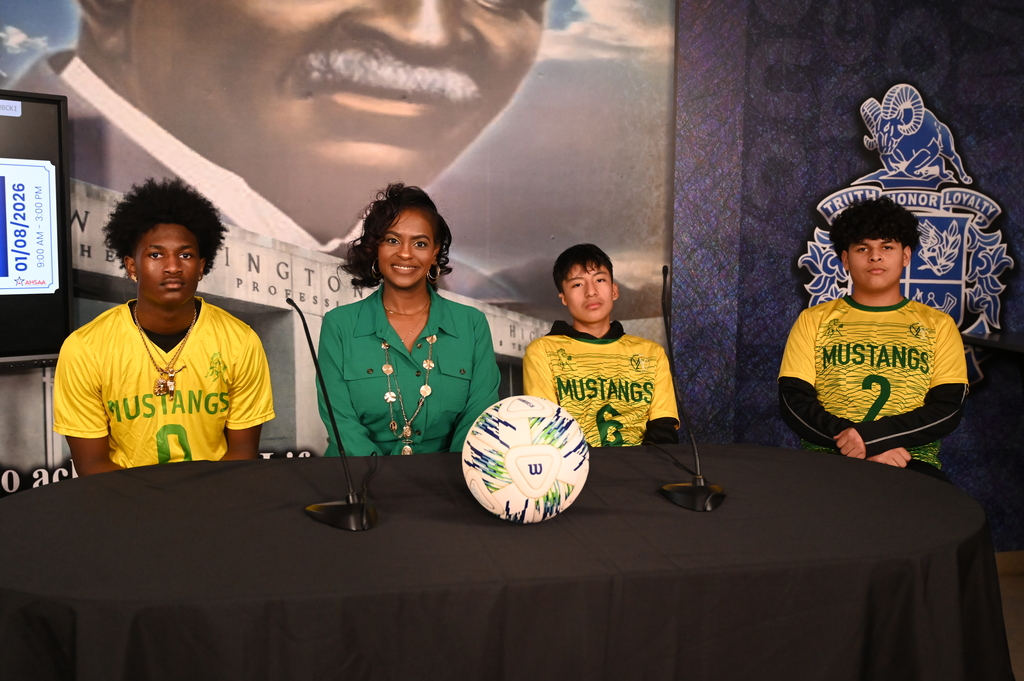 Jackson-Olin Mustangs at Birmingham Metro Soccer Media Days