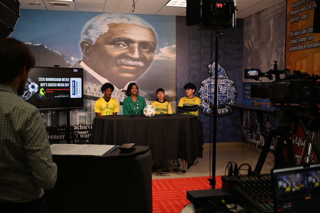 Jackson-Olin Mustangs at Birmingham Metro Soccer Media Days