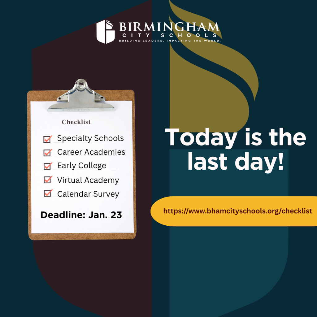 today is the last day!