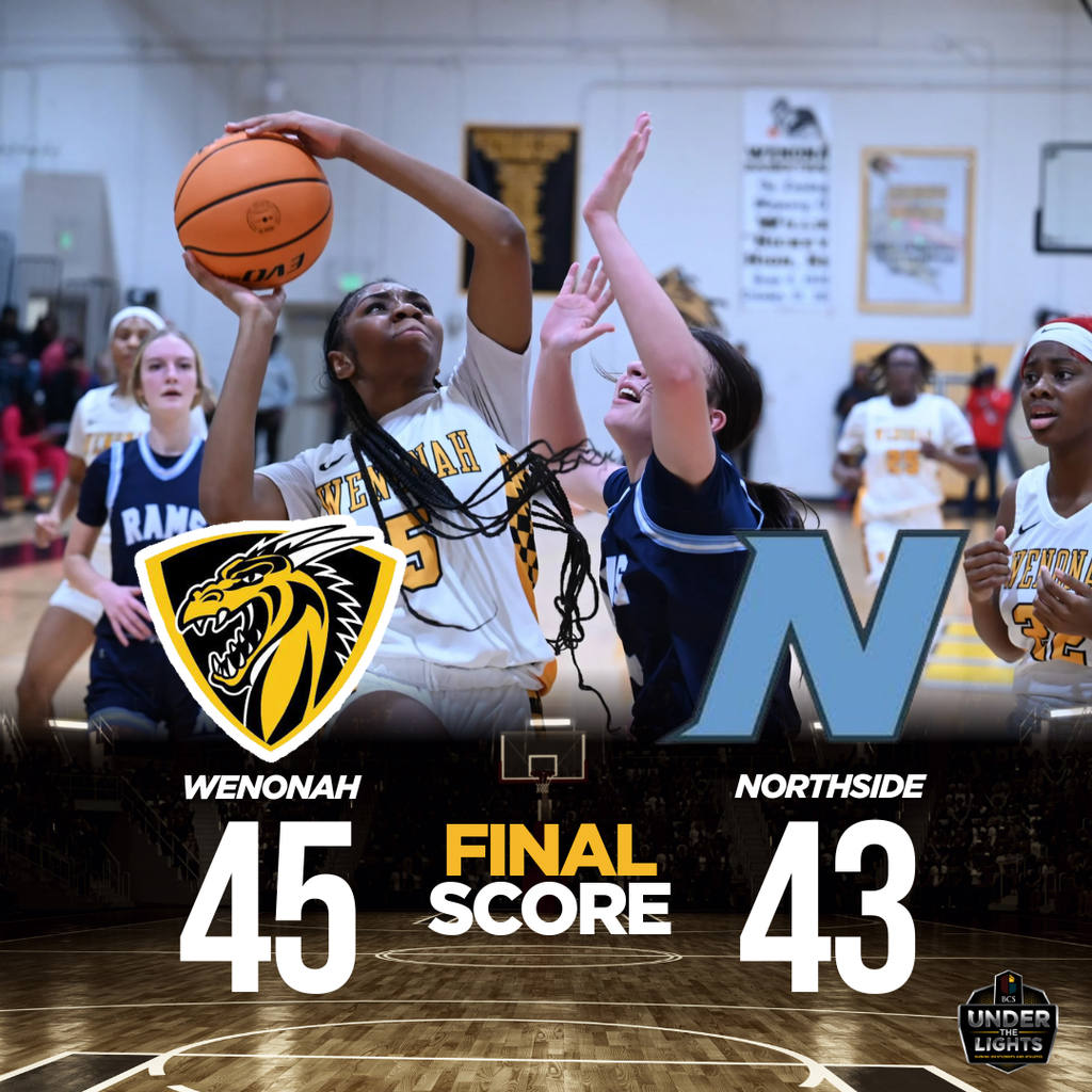 FINAL SCORE WENONAH 45 NORTHSIDE 43