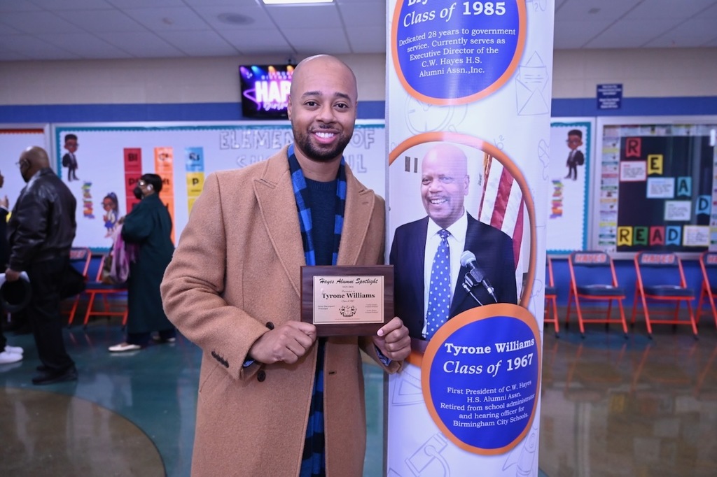 C.W. Hayes Mural Dedication