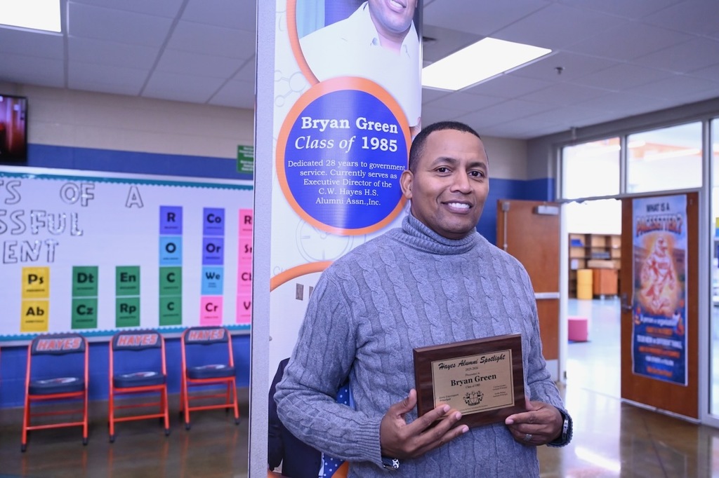 C.W. Hayes Mural Dedication