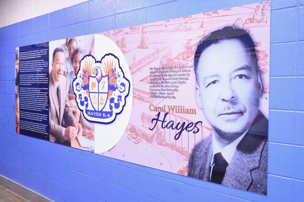 C.W. Hayes Mural Dedication