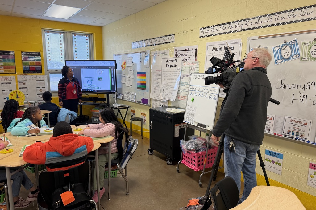 WVTM-13 at Tuggle Elementary