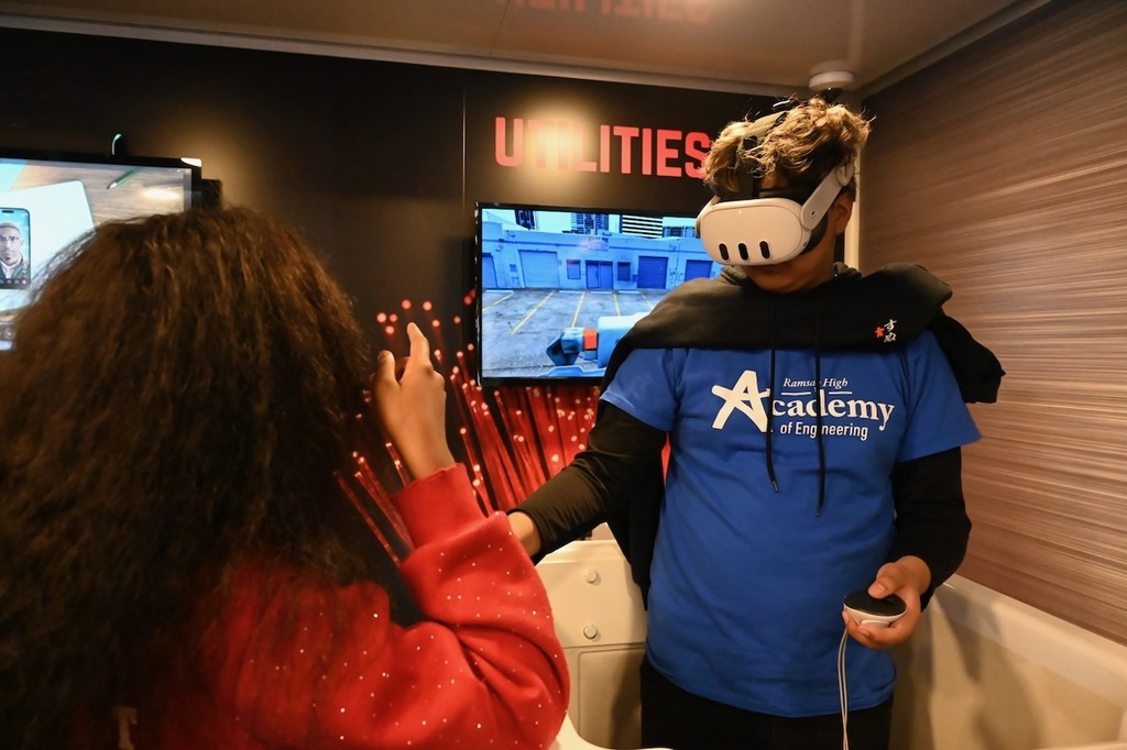 Ramsay Academy of Engineering on the Be Pro, Be Proud Alabama mobile workshop