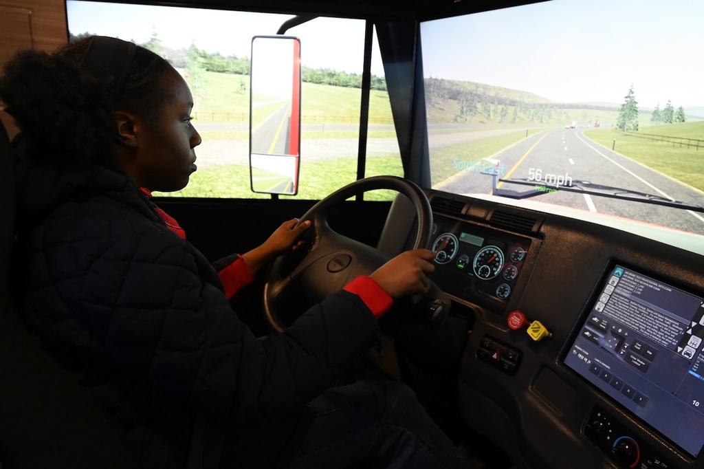 Ramsay Academy of Engineering on the Be Pro, Be Proud Alabama mobile workshop