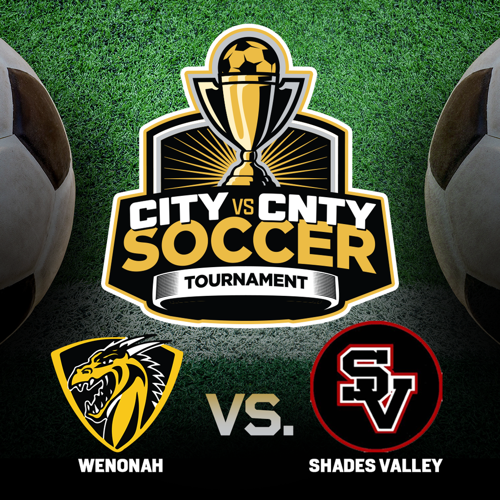 City vs County Soccer Tournament: Wenonah vs. Shades Valley
