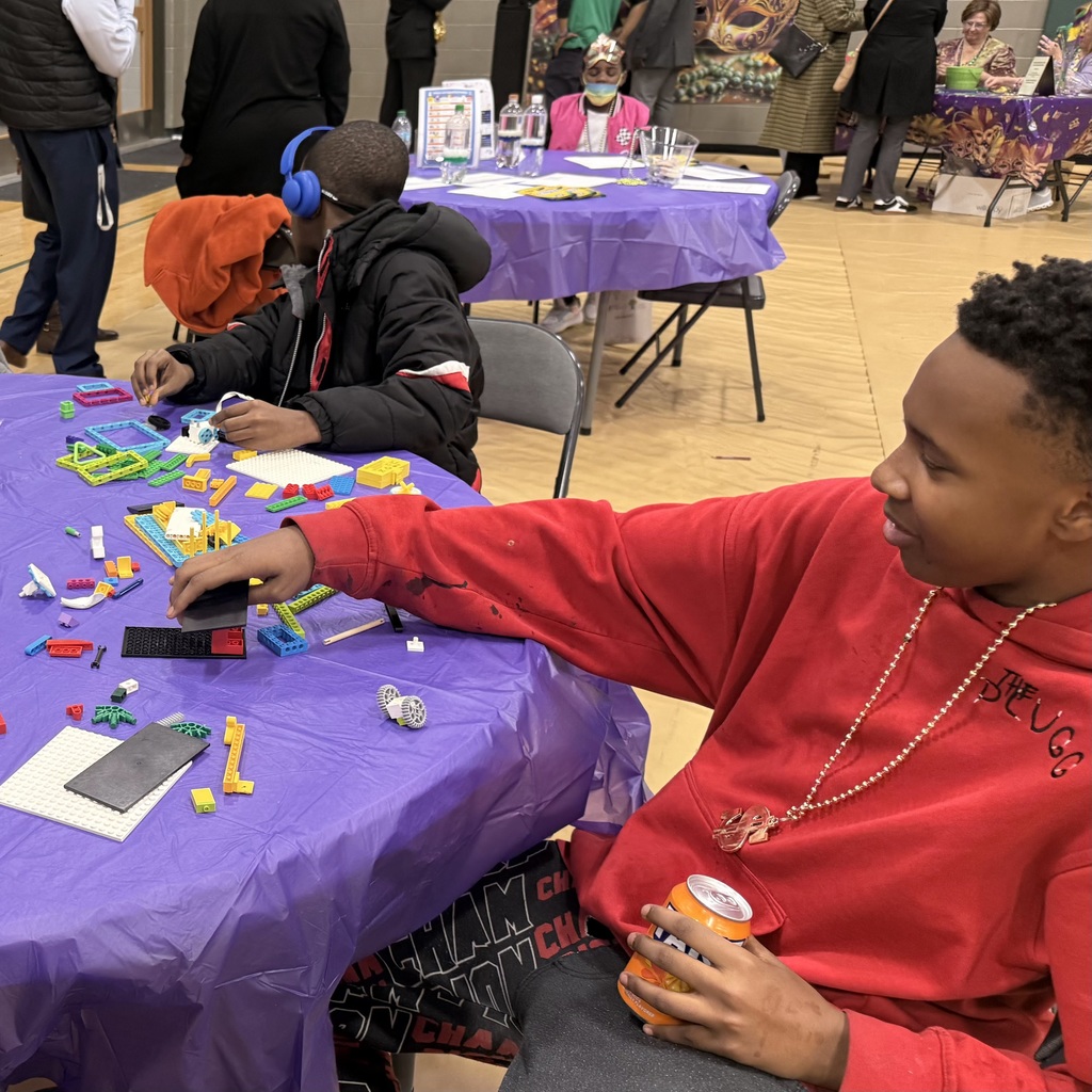 Mardi Gras Math Night at Huffman Middle School