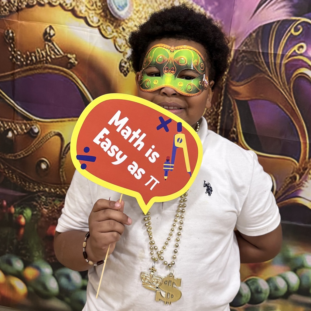 Mardi Gras Math Night at Huffman Middle School