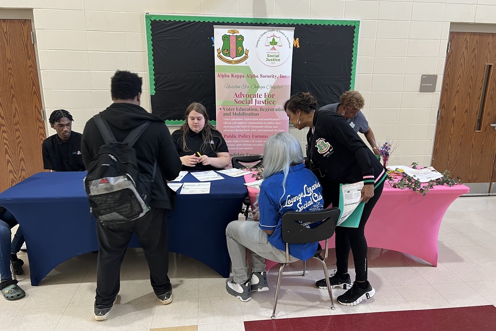 Wenonah JAG Chapter Voter Registration Drive