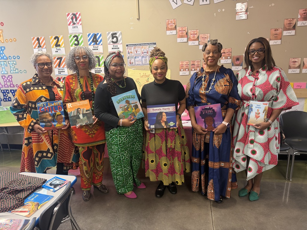 AKAs at West End Academy for Black History Month