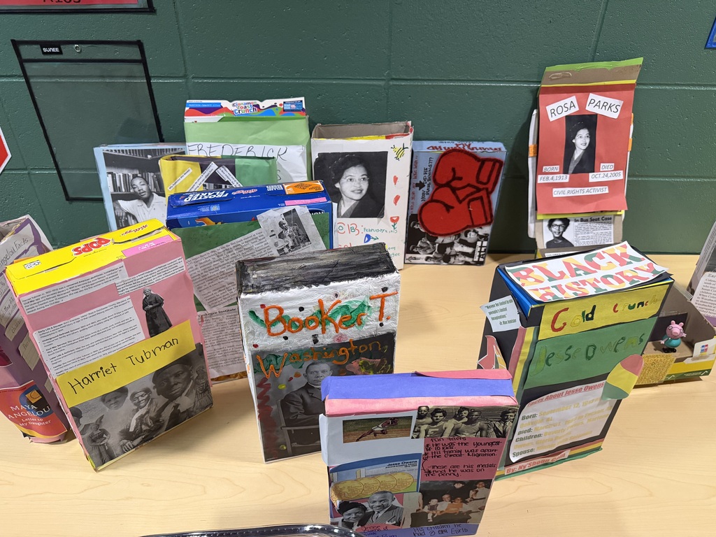 AKAs at West End Academy for Black History Month