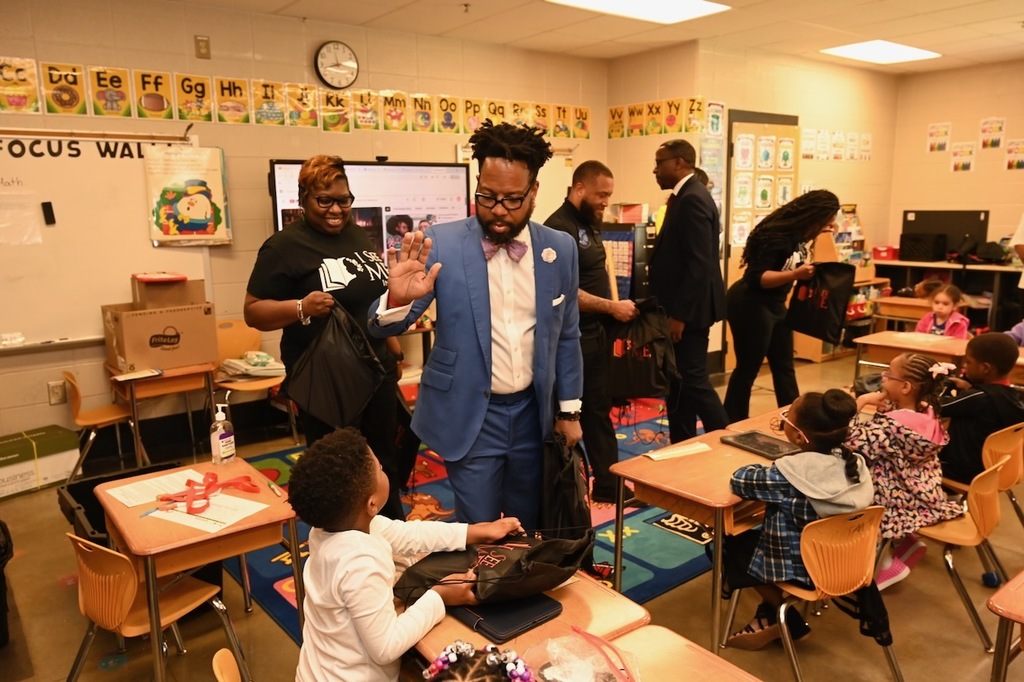 Read Across America Week at Huffman Academy