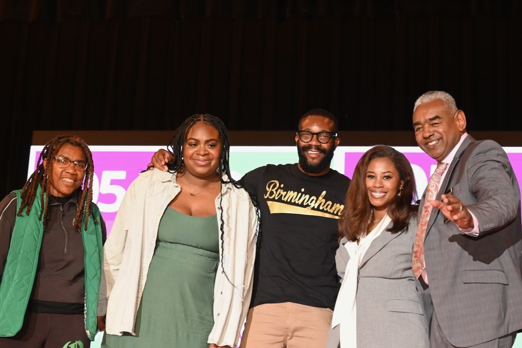 First panel with Mayor Randall Woodin and Sheriff Mark Pettway