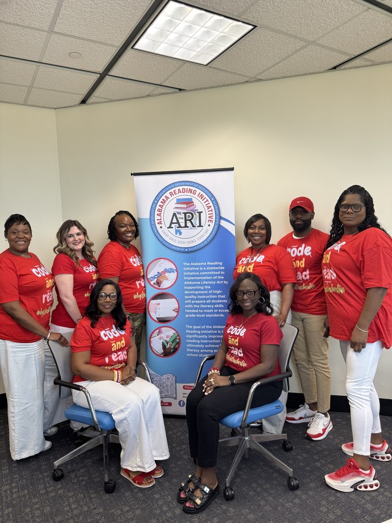 Picture left to right: Kassandra Stallworth of Tuggle, Rachel Townley of Glen Iris, Kerri Nunn of Oliver, Shameria Voltz of  West End, Tonya Allen of Hudson, Veronica Morris of Barrett, Kenyaki Sanders of Hayes, and Maria Snow of Central Park