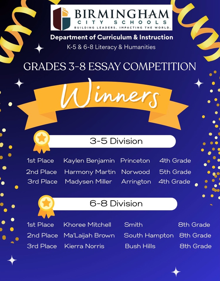 BCS Essay Competition 3-5 