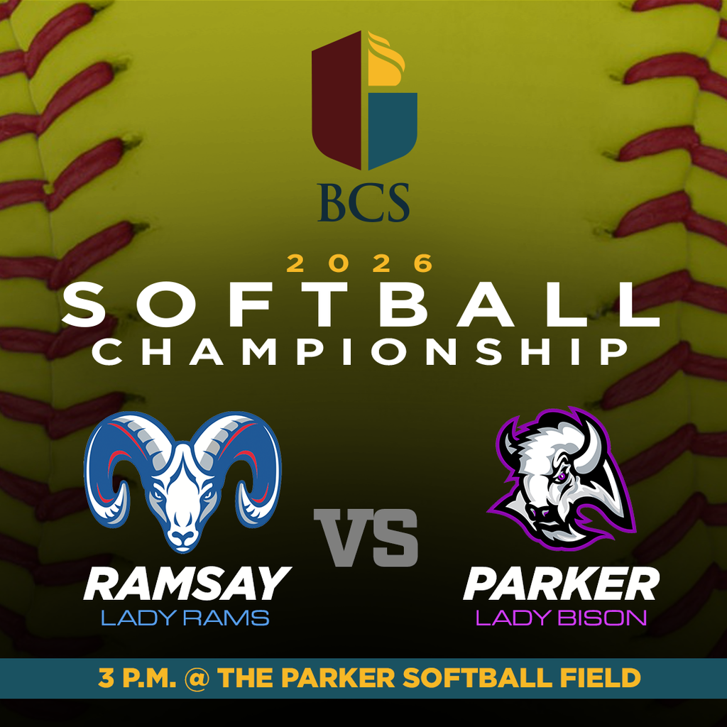 BCS 2026 Softball Championship Ramsay vs. Parker 3 p.m. @ Parker