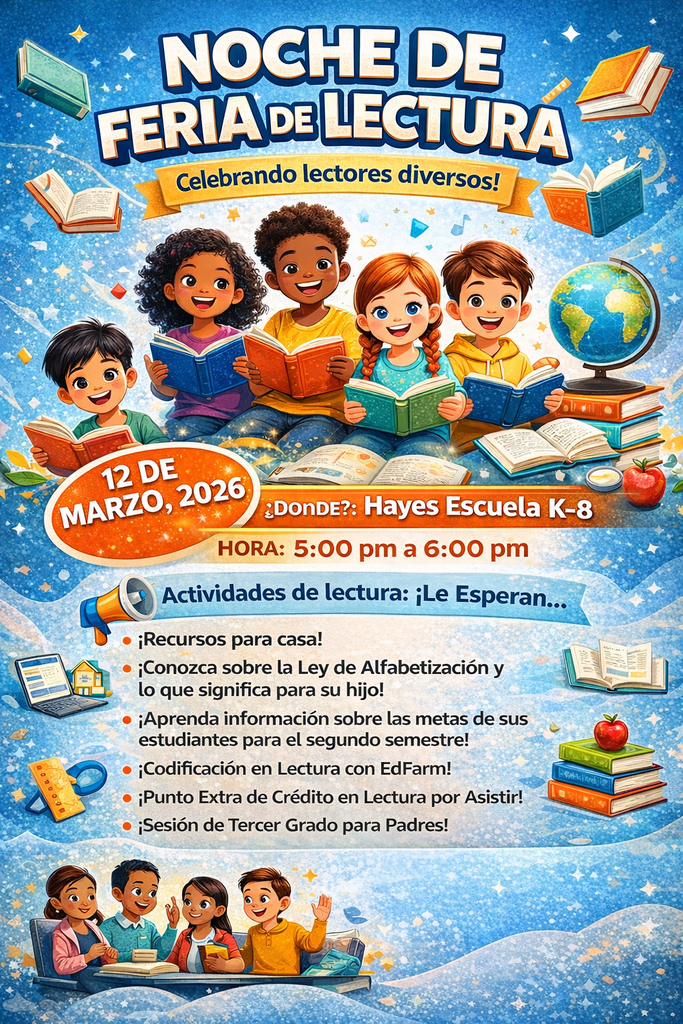 Literacy Night Flyer Spanish