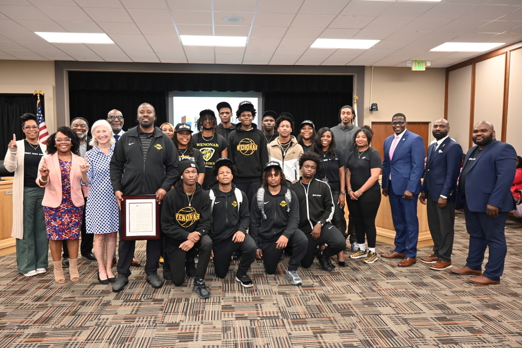 Wenonah Dragons recognized by the Birmingham Board of Education