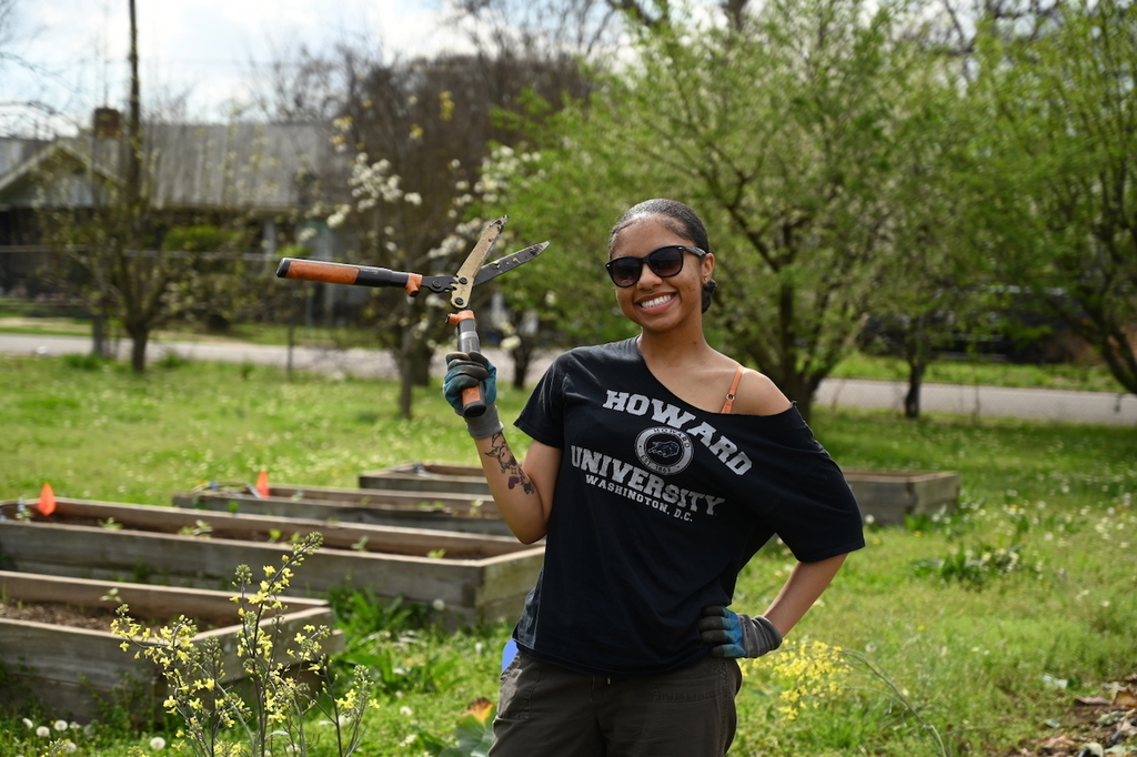 Gardening at Jones Valley Teaching Farm