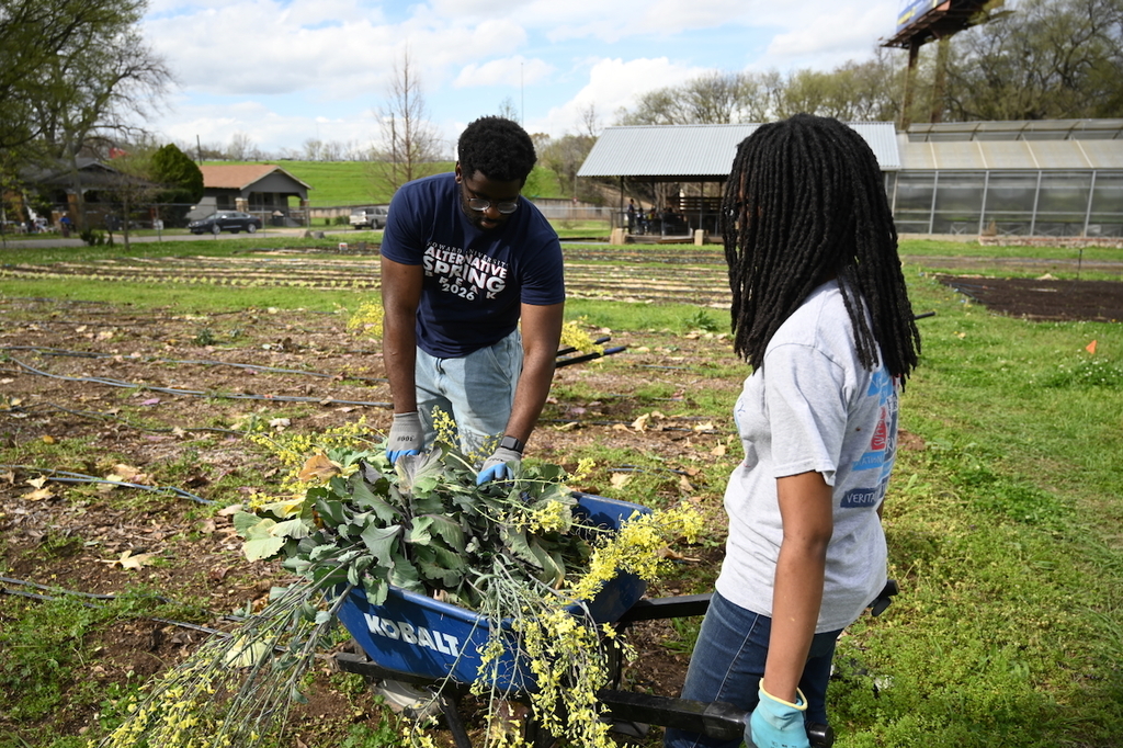 Gardening at Jones Valley Teaching Farm