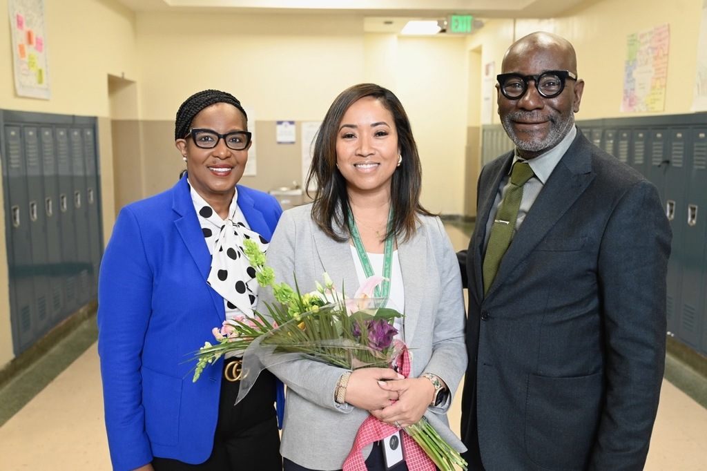 Secondary Counselor of the Year Sonya Thompson