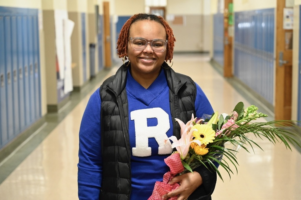 Secondary Teacher of the Year April Sibley