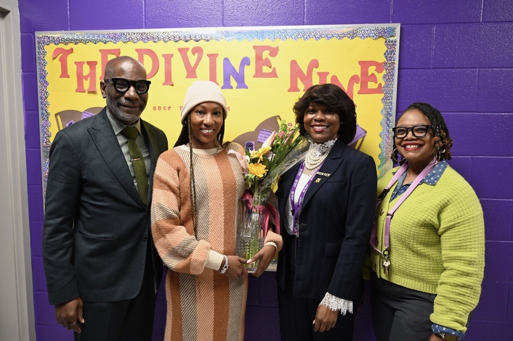 Elementary Counselor of the Year -- Dr. Samantha Bookman