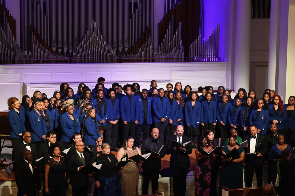 Ramsay Choir with American Spirtual Ensemble (1)