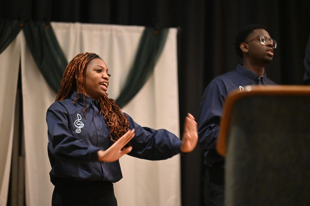 JSU Choir at Woodlawn High School