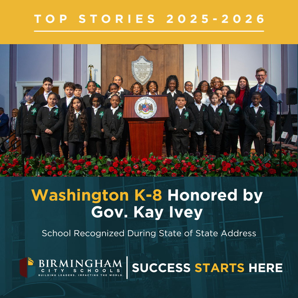 Washington K-8 Honored by Gov. Kay Ivey