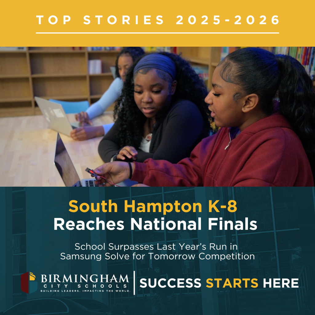 South Hampton K-8 Reaches National Finals of Samsung Solve for Tomorrow