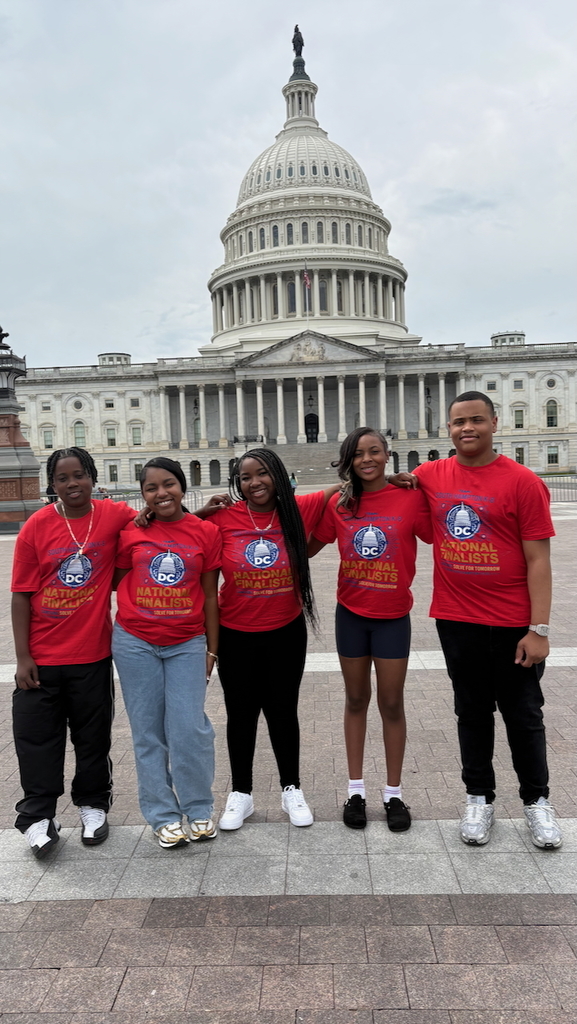 South Hampton Storm Sentinels Team at the Capitol Building in Washington, D.C.