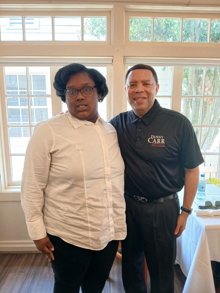 Charitee Thomas and Danny Carr