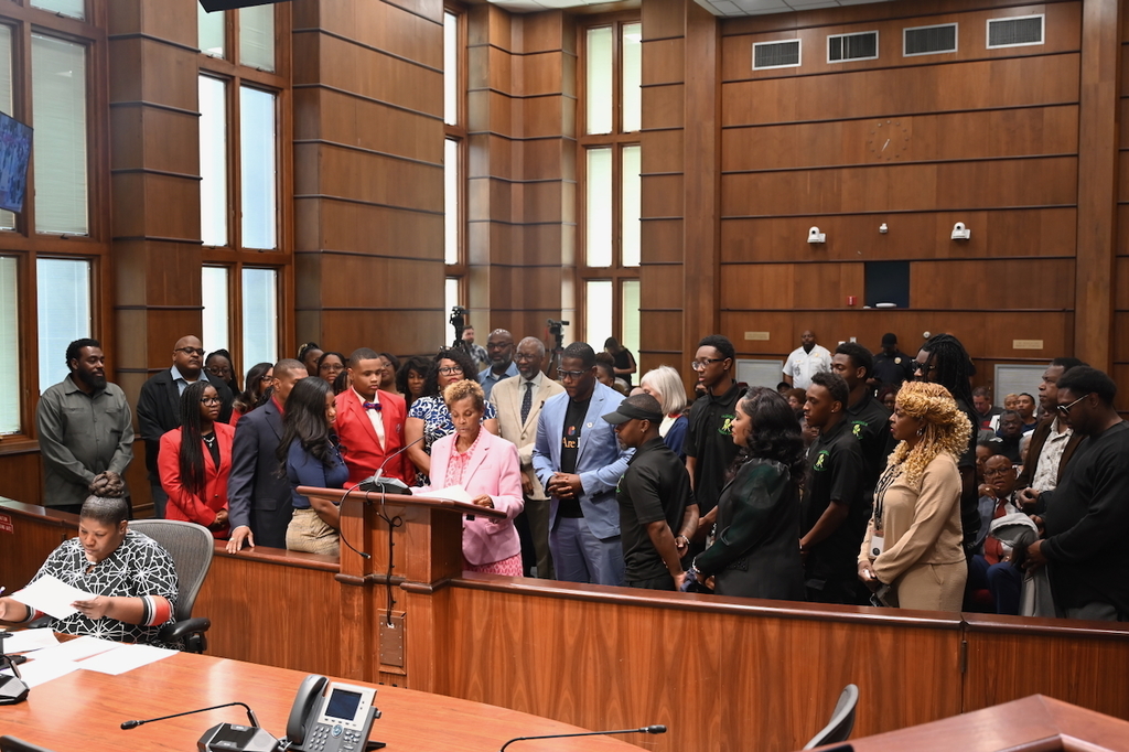 During today’s Birmingham City Council meeting, Council President Pro Tempore LaTonya Tate issued resolutions honoring scholars from District 9!