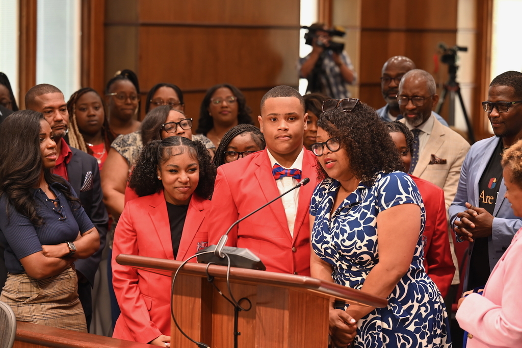 Storm Sentinels, led by Technology Coordinator Tambra Clark