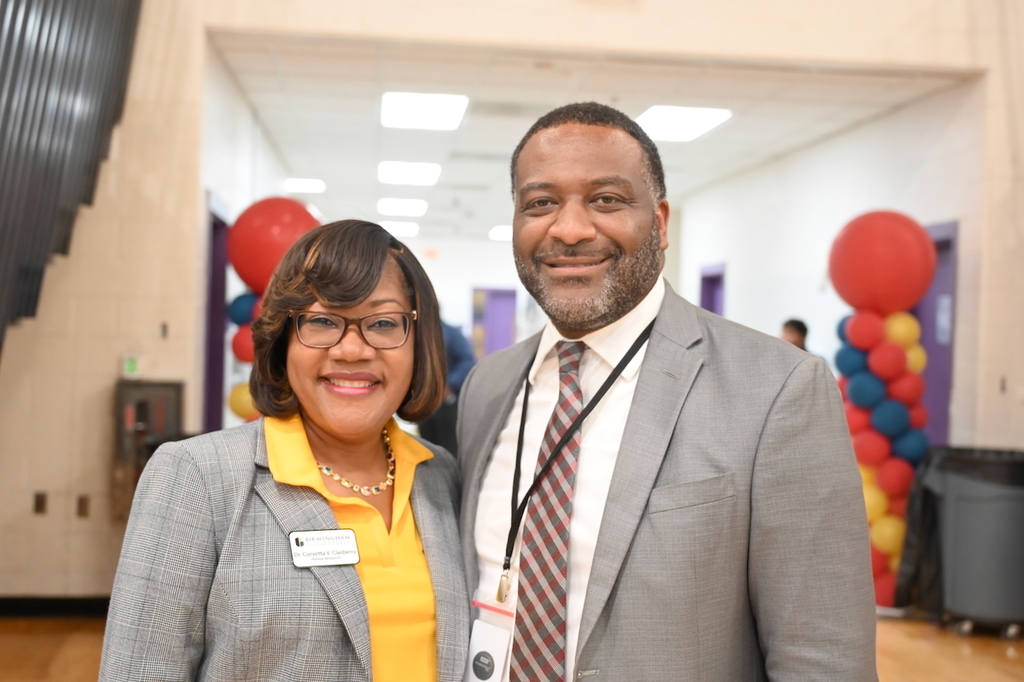 Dr. Corvetta Clasberry and Dr. Terry Larmar