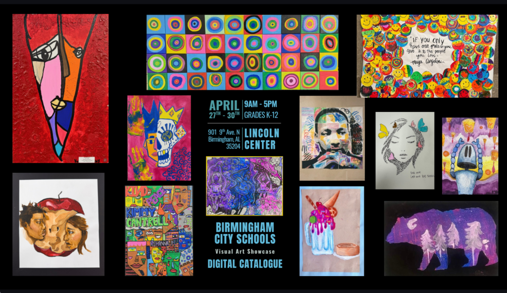 Visual Art Showcase Digital Catalogue Cover