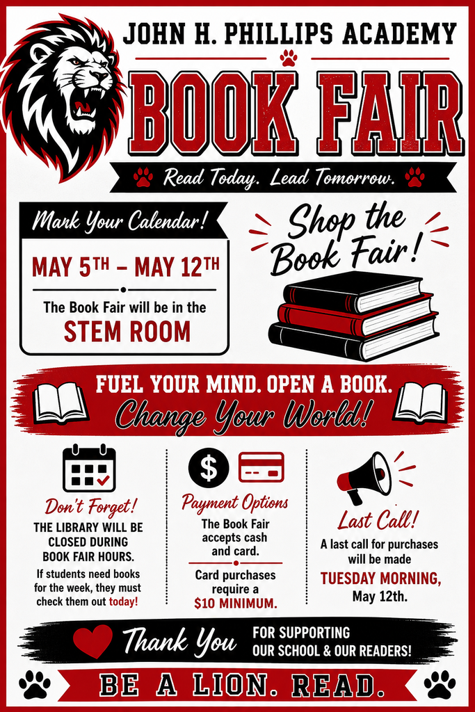 Spring Book Fair May 5th- 12th