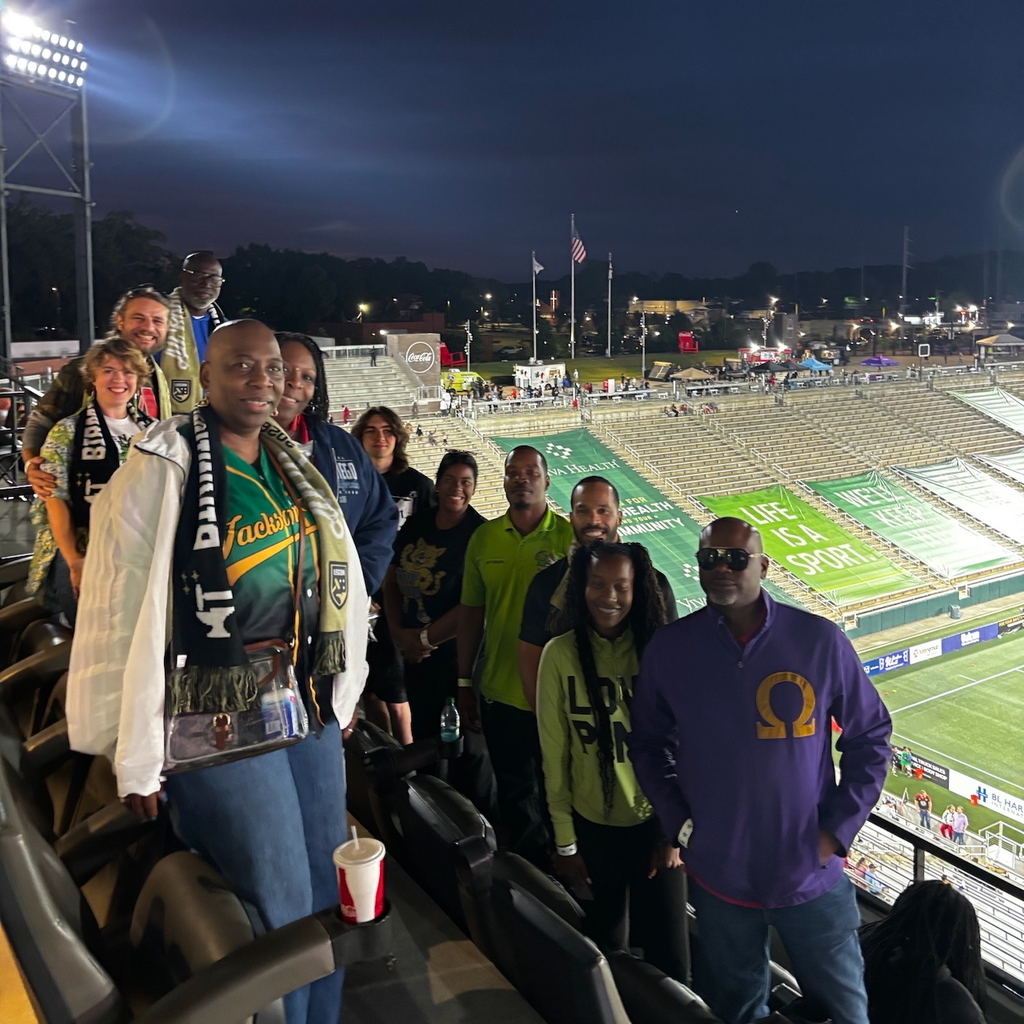Birmingham City Schools at the Legion game!