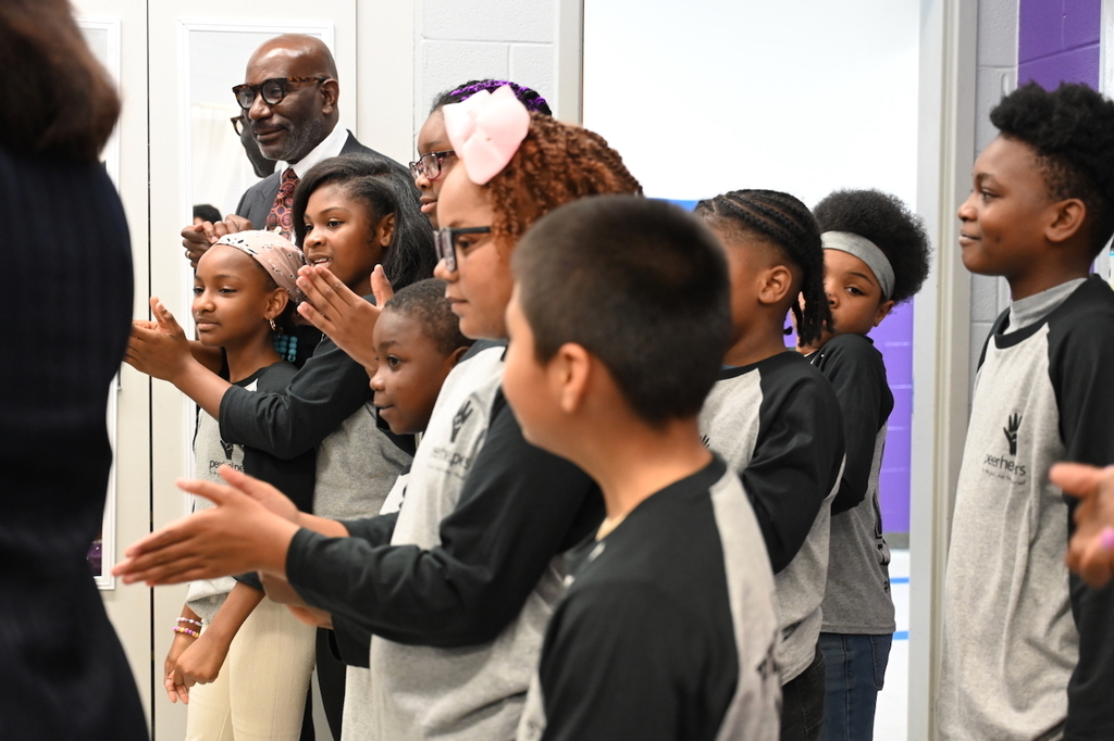 Peer Helpers Surprise Visit