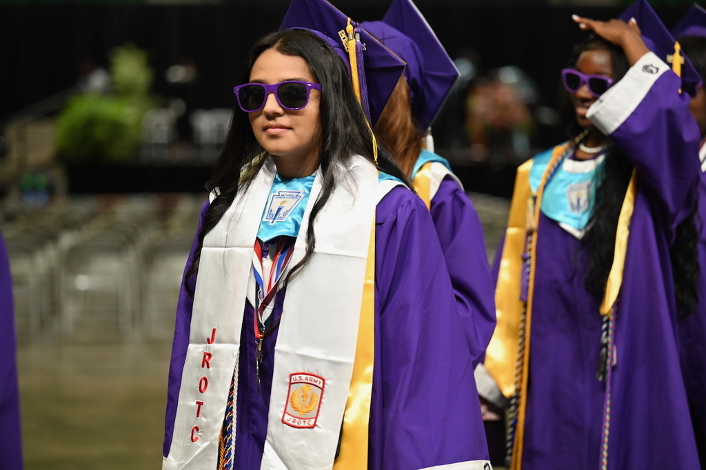 Parker JROTC graduate