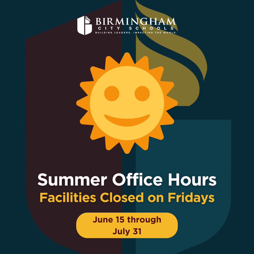 Summer Office Hours Facilities Closed on Fridays June 15 through July 31