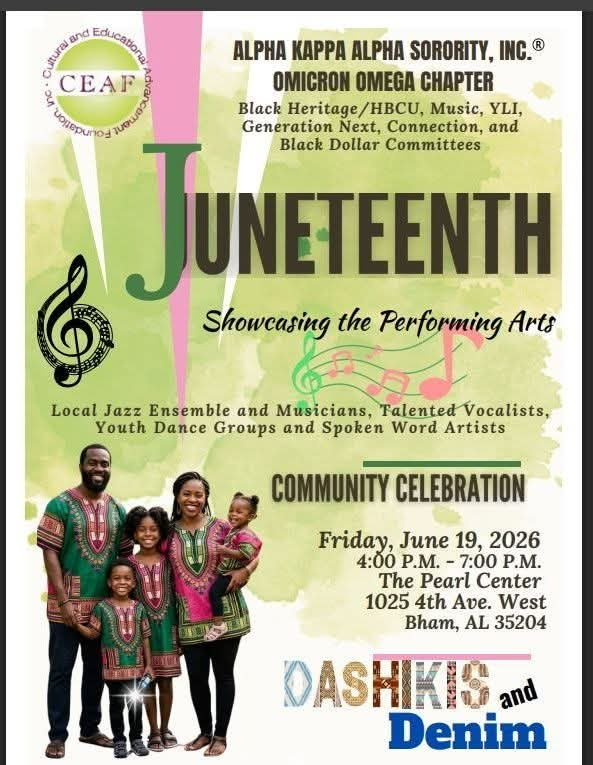 Juneteenth event flyer