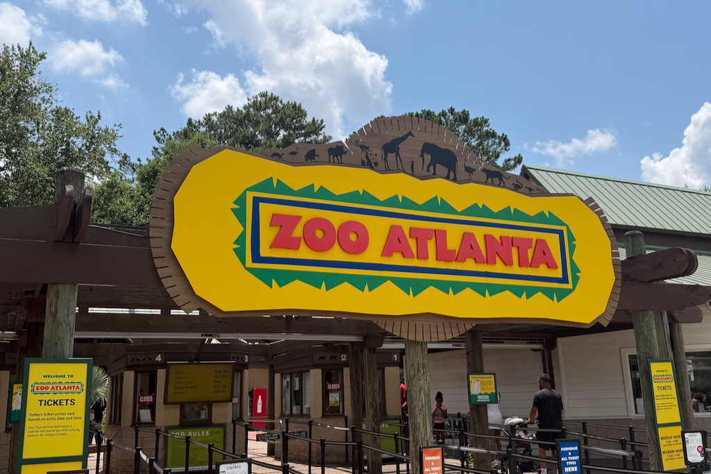 Zoo Atlanta entrance