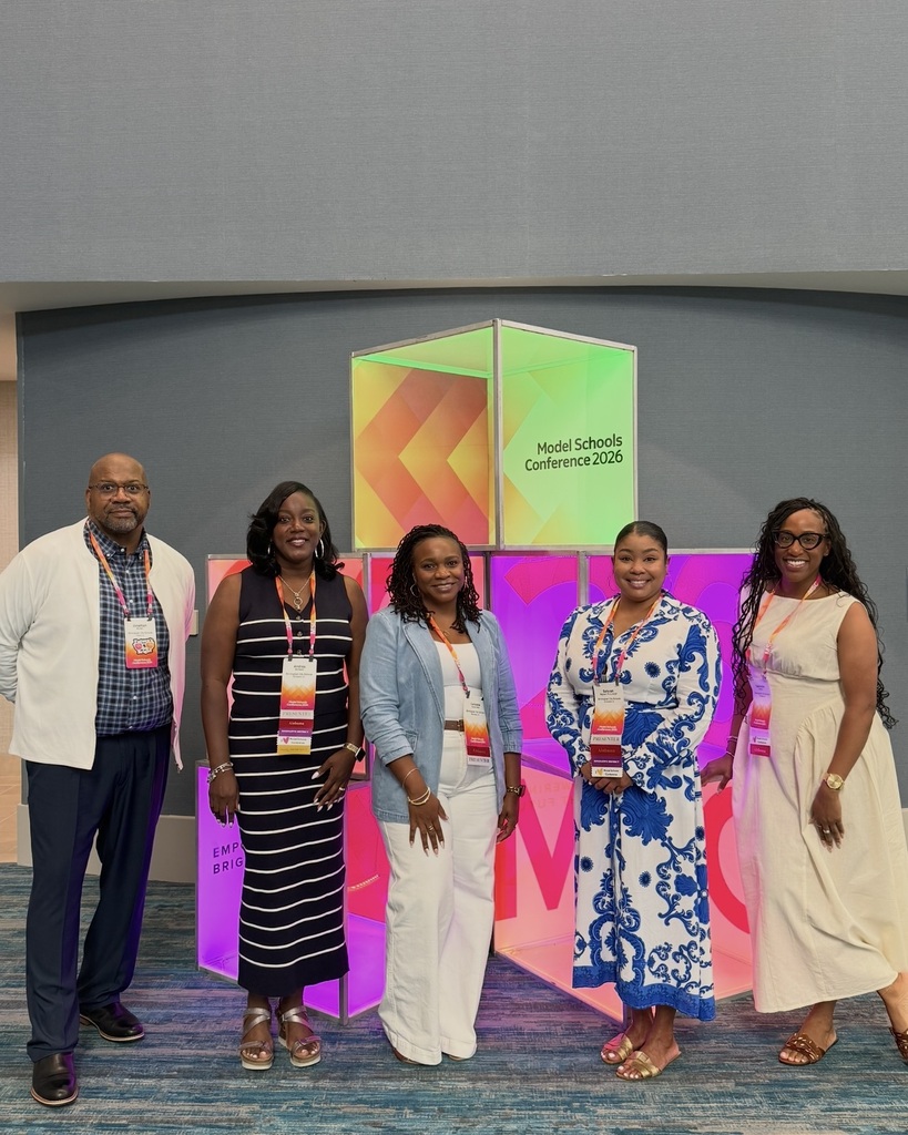 SEL Department at Model Schools Conference -- Presenters: Dr. Saterah Bigham, Ms. Gabrielle Nation, Mrs. Laneaka Turner-Miller, Mrs. Andrea McHeard, and Mr. Borden