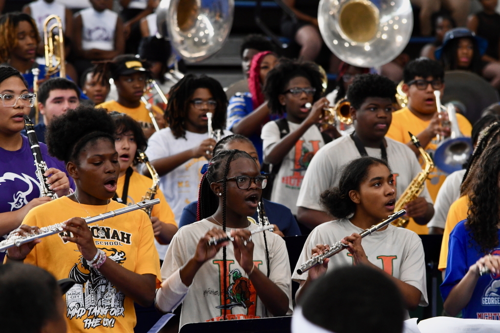 BCS Marching Band Camp Finale