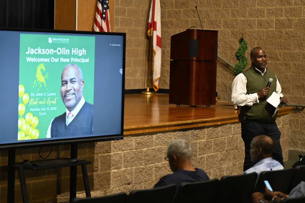 Principal Meet and Greet at Jackson-Olin